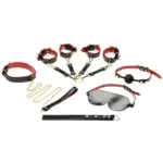 Lover's 9pc Deluxe Bondage Set - Image 2