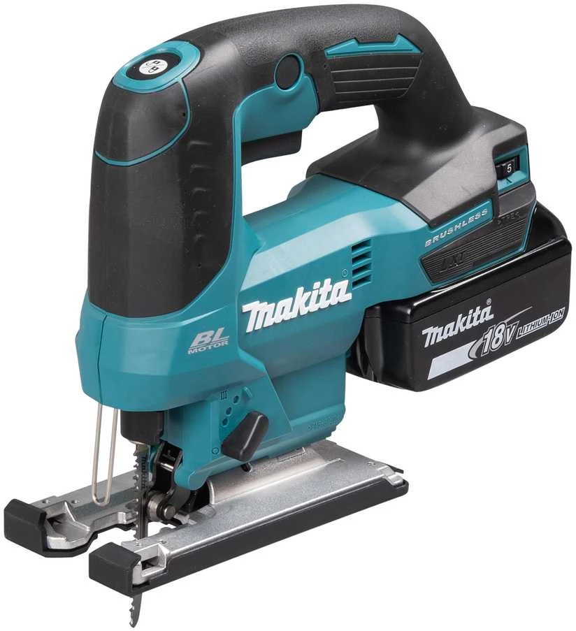 akumuliatorinis-siaurapjuklis-makita-djv184rf1j-1fe13be3dd.webp Akumuliatorinis Jigsaw 18V 1x3,0Ah, DC18RC, BL Makita - Image 1