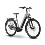 R Raymon Metmo Select e-bike, 27.5" wheels, 250W mid-drive motor, 504Wh removable battery, 100 km range, torque sensor, hydraulic disc brakes, grey. - Image 3