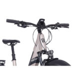 Rock Machine Crossride e450 e-bike, 29" wheels, 250W mid-drive motor, 504Wh removable battery, 100 km range, torque sensor, hydraulic disc brakes, grey. - Image 2
