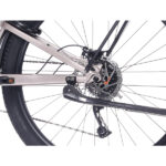 Rock Machine Crossride e450 e-bike, 29" wheels, 250W mid-drive motor, 504Wh removable battery, 100 km range, torque sensor, hydraulic disc brakes, grey. - Image 3