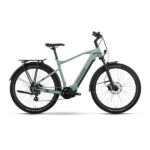 R Raymon Tourray Select Diamond E-bike, 27.5" wheels, 250W Yamaha mid-drive motor (500W peak power), removable 630Wh battery, 130 km range, torque sensor, hydraulic disc brakes, green.