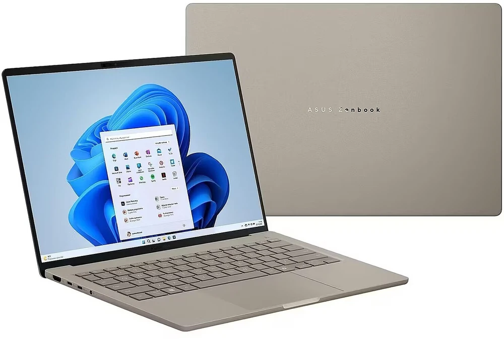 nesiojamas-kompiuteris-asus-asus-zenbook-53acb7192a.webp Laptop ASUS ZenBook A14 OLED UX3407NA-QD166W - Snapdragon X2-88-100 | 14" | 16GB | 512GB | W11H | Kreminis - Image 1